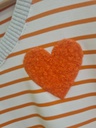 Camiseta Rayas Tolan Naranja
